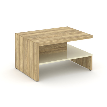 Corner Стол журнальный COR.SJ Гикори Песочный/Ваниль 800*600*450 Corner Стол журнальный COR.SJ Гикори Песочный/Ваниль 800*600*450