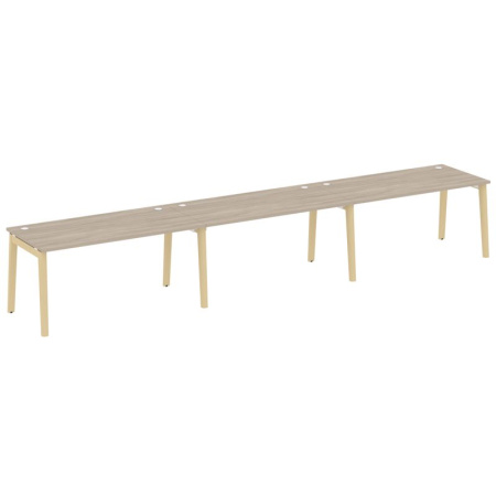 Onix Wood Рабочая станция OW.RS-3.4.8 Дуб Аттик/Дуб Светлый/Металл Белый 4740*800*750 Onix Wood Рабочая станция OW.RS-3.4.8 Дуб Аттик/Дуб Светлый/Металл Белый 4740*800*750