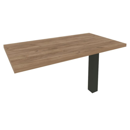 First Брифинг-приставка KB-5 Дуб Табак/Металл Черный 1300*700*765 First Брифинг-приставка KB-5 Дуб Табак/Металл Черный 1300*700*765