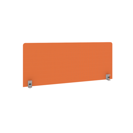 Metal System Экран тканевый для стола Б.ТЭКР-2 Оранжевый 1050*450*22
