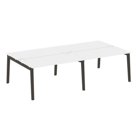 Onix Wood Рабочая станция OW.D.RS-4.3.7 Белый Бриллиант/Дуб Темный/Металл Антрацит 2760*1475*750 Onix Wood Рабочая станция OW.D.RS-4.3.7 Белый Бриллиант/Дуб Темный/Металл Антрацит 2760*1475*750