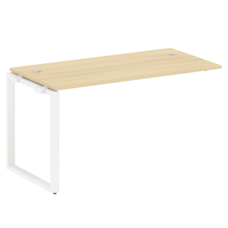 Metal System Проходной элемент рабочей станции на О-образном м/к БО.ПРС-СП-1.3 Акация Лорка/Металл Белый 1400*720*750 Metal System Проходной элемент рабочей станции на О-образном м/к БО.ПРС-СП-1.3 Акация Лорка/Металл Белый 1400*720*750