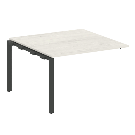 Metal System Проходной элемент перег. стола на П-образном м/к БП.ППРГ-2 Дуб Наварра/Металл Антрацит 1200*1235*750 Metal System Проходной элемент перег. стола на П-образном м/к БП.ППРГ-2 Дуб Наварра/Металл Антрацит 1200*1235*750