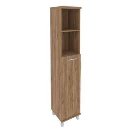 First Шкаф высокий узкий левый KSU-1.6 (L) Дуб Табак 401*432*2060 First Шкаф высокий узкий левый KSU-1.6 (L) Дуб Табак 401*432*2060