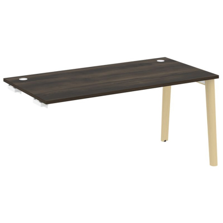 Onix Wood Стол-приставка OW.SPR-4.8 Дуб Мали/Дуб Светлый/Металл Белый 1580*800*750 Onix Wood Стол-приставка OW.SPR-4.8 Дуб Мали/Дуб Светлый/Металл Белый 1580*800*750