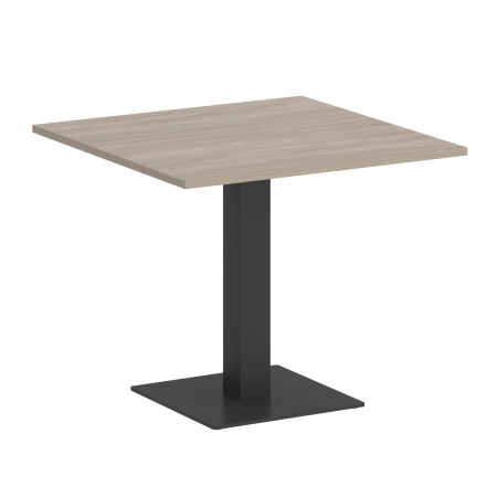 Home Office Стол квадратный VR.SP-5-90.2 Дуб Аттик/Металл Антрацит 900*900*753 Home Office Стол квадратный VR.SP-5-90.2 Дуб Аттик/Металл Антрацит 900*900*753