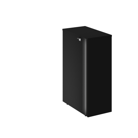 Onix Тумба с подсветкой 4 ящика завершающая, левая O.R-TV-4.S (L) Антрацит 436*767*1185