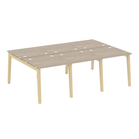 Onix Wood Рабочая станция OW.D.RS-6.0.8 Дуб Аттик/Дуб Светлый/Металл Белый 2340*1635*750 Onix Wood Рабочая станция OW.D.RS-6.0.8 Дуб Аттик/Дуб Светлый/Металл Белый 2340*1635*750