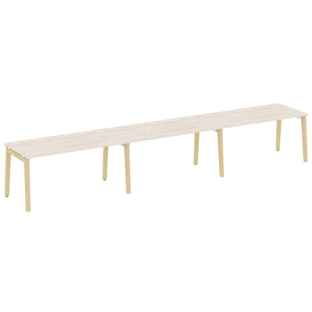 Onix Wood Рабочая станция OW.RS-3.4.8 Денвер Светлый/Дуб Светлый/Металл Белый 4740*800*750 Onix Wood Рабочая станция OW.RS-3.4.8 Денвер Светлый/Дуб Светлый/Металл Белый 4740*800*750