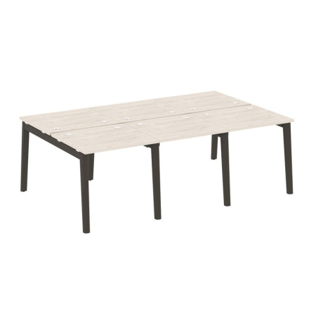 Onix Wood Рабочая станция OW.D.RS-6.0.7 Денвер Светлый/Дуб Темный/Металл Антрацит 2340*1475*750 Onix Wood Рабочая станция OW.D.RS-6.0.7 Денвер Светлый/Дуб Темный/Металл Антрацит 2340*1475*750