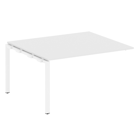 Metal System Проходной элемент перег. стола на П-образном м/к БП.ППРГ-3 Белый/Металл Белый 1400*1235*750 Metal System Проходной элемент перег. стола на П-образном м/к БП.ППРГ-3 Белый/Металл Белый 1400*1235*750