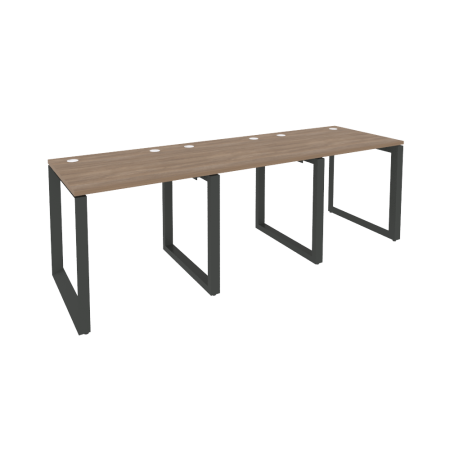 Onix Рабочая станция на О-образном м/к O.MO-RS-3.0.7 Дуб Аризона/Металл Антрацит 2340*720*750 Onix Рабочая станция на О-образном м/к O.MO-RS-3.0.7 Дуб Аризона/Металл Антрацит 2340*720*750