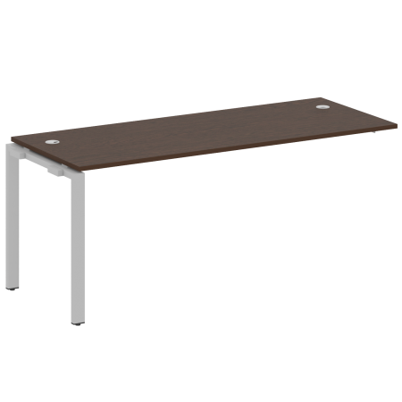 Metal System Проходной элемент рабочей станции на П-образном м/к БП.ПРС-СП-1.5 Венге Цаво/Металл Серый 1800*720*750 Metal System Проходной элемент рабочей станции на П-образном м/к БП.ПРС-СП-1.5 Венге Цаво/Металл Серый 1800*720*750