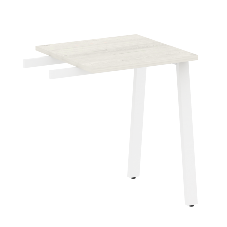 Metal System Приставной элемент на А-образном м/к БА.ПР-1 Дуб Наварра/Металл Белый 600*600*750 Metal System Приставной элемент на А-образном м/к БА.ПР-1 Дуб Наварра/Металл Белый 600*600*750