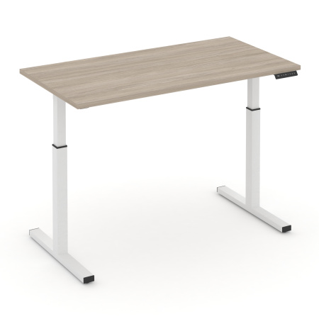 Move up Стол электроподъемный MV.SE-3.7 Дуб Аттик/Металл Белый 1380*720*720-1190