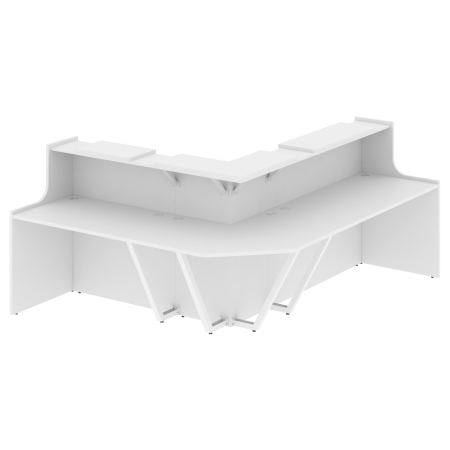 Onix Ресепшн O.R-K-32 Белый Бриллиант 2600*2200*1187 Onix Ресепшн O.R-K-32 Белый Бриллиант 2600*2200*1187