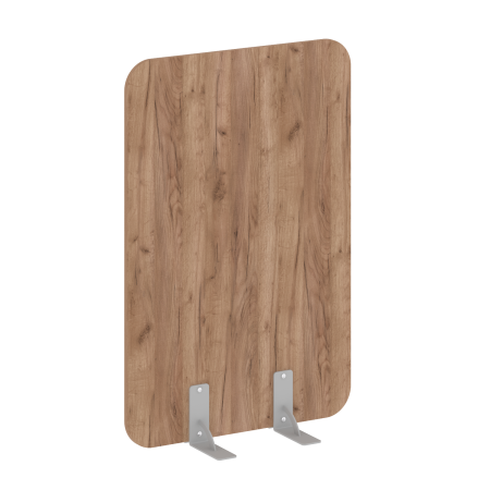 R-line Перегородки на металлических опорах на фетровых подпятниках DP.F-80-120 Дуб Табак/Металл Серый 800*18*1200 R-line Перегородки на металлических опорах на фетровых подпятниках DP.F-80-120 Дуб Табак/Металл Серый 800*18*1200