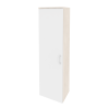 Onix Гардероб узкий (левое исполнение) O.GB-1 (L) Денвер Светлый/Белый Бриллиант 560*420*1977