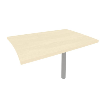 First Брифинг-приставка KB-1 Клен/Металл Серый 1204*904*765 First Брифинг-приставка KB-1 Клен/Металл Серый 1204*904*765