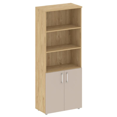 Shift Шкаф высокий широкий SK.ST-1.1 Тиквуд Светлый/Капучино 800*420*1977 Shift Шкаф высокий широкий SK.ST-1.1 Тиквуд Светлый/Капучино 800*420*1977