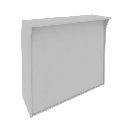 Riva Стойка ресепшн А.РС-2 Серый 1244*506*1150