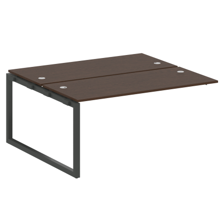 Metal System Quattro Проходной элемент рабочей станции на О-образном м/к 50БО.ПРС-СП-2.4 Венге Цаво/Металл Антрацит 1600*1475*750 Metal System Quattro Проходной элемент рабочей станции на О-образном м/к 50БО.ПРС-СП-2.4 Венге Цаво/Металл Антрацит 1600*1475*750