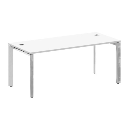 Onix Direct Lux Стол руководителя П-обр. м/к M-O.MP-SRR-5.8 Белый Бриллиант/Нержавеющая Сталь/Хром 1780*800*750 Onix Direct Lux Стол руководителя П-обр. м/к M-O.MP-SRR-5.8 Белый Бриллиант/Нержавеющая Сталь/Хром 1780*800*750