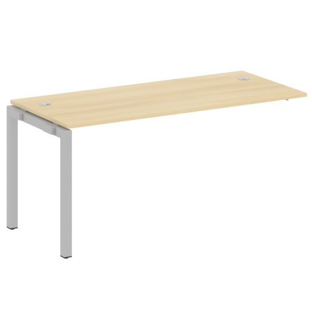 Metal System Quattro Проходной элемент рабочей станции на П-образном м/к 50БП.ПРС-СП-1.4 Акация Лорка/Металл Серый 1600*720*750 Metal System Quattro Проходной элемент рабочей станции на П-образном м/к 50БП.ПРС-СП-1.4 Акация Лорка/Металл Серый 1600*720*750