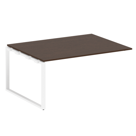 Metal System Проходной элемент перег. стола на О-образном м/к БО.ППРГ-4 Венге Цаво/Металл Белый 1600*1235*750 Metal System Проходной элемент перег. стола на О-образном м/к БО.ППРГ-4 Венге Цаво/Металл Белый 1600*1235*750