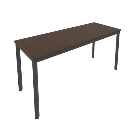 Slim Стол письменный на металлокаркасе С.СП-6.1 Венге Цаво/Металл Антрацит 1580*600*750 Slim Стол письменный на металлокаркасе С.СП-6.1 Венге Цаво/Металл Антрацит 1580*600*750