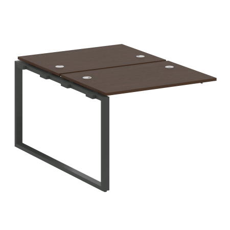 Metal System Проходной элемент рабочей станции на О-образном м/к БО.ПРС-СП-2.1 Венге Цаво/Металл Антрацит 1000*1475*750 Metal System Проходной элемент рабочей станции на О-образном м/к БО.ПРС-СП-2.1 Венге Цаво/Металл Антрацит 1000*1475*750