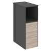 Onix Тумба 5 ящиков TIP-ON завершающая, левая O.R-TV-5 TIP (L) Дуб Аттик/Антрацит 436*767*1185