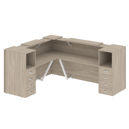 Onix Ресепшн O.R-K-29 Дуб Аттик 2575*2175*1187