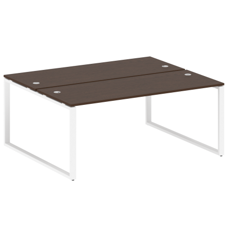 Metal System Рабочая станция на О-образном м/к БО.РАС-СП-2.5 Венге Цаво/Металл Белый 1800*1475*750 Metal System Рабочая станция на О-образном м/к БО.РАС-СП-2.5 Венге Цаво/Металл Белый 1800*1475*750