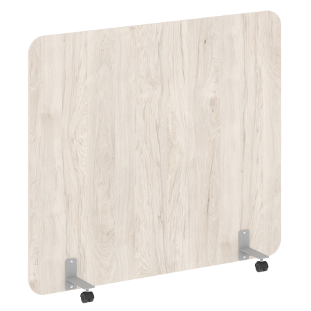 R-line Перегородка на металлических опорах, на роликах DP.R-160-140 Денвер Светлый/Металл Серый 1600*18*1400 R-line Перегородка на металлических опорах, на роликах DP.R-160-140 Денвер Светлый/Металл Серый 1600*18*1400