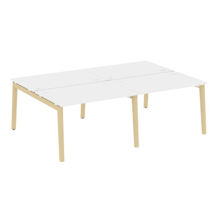 Onix Wood Рабочая станция OW.D.RS-4.2.8 Белый Бриллиант/Дуб Светлый/Металл Белый 2360*1635*750 Onix Wood Рабочая станция OW.D.RS-4.2.8 Белый Бриллиант/Дуб Светлый/Металл Белый 2360*1635*750