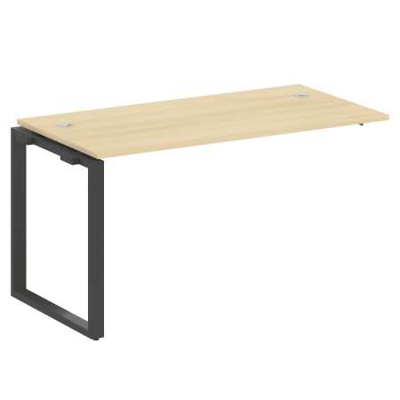 Metal System Проходной элемент рабочей станции на О-образном м/к БО.ПРС-СП-1.3 Акация Лорка/Металл Антрацит 1400*720*750 Metal System Проходной элемент рабочей станции на О-образном м/к БО.ПРС-СП-1.3 Акация Лорка/Металл Антрацит 1400*720*750