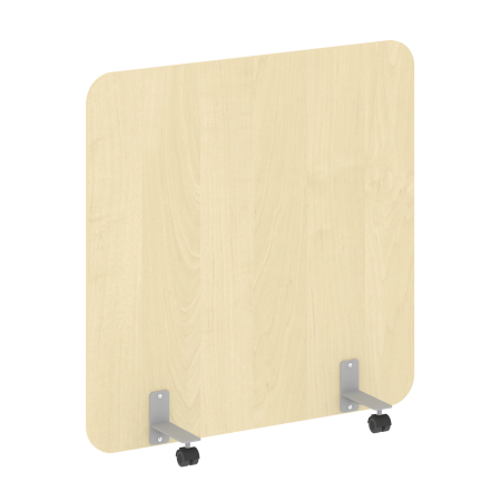 R-line Перегородка на металлических опорах, на роликах DP.R-120-120 Клен/Металл Серый 1200*18*1200 R-line Перегородка на металлических опорах, на роликах DP.R-120-120 Клен/Металл Серый 1200*18*1200