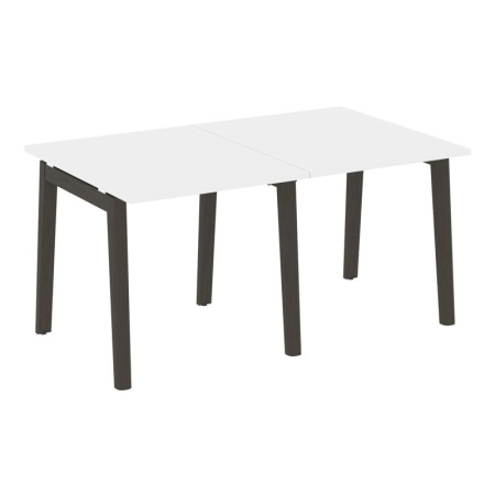 Onix Wood Стол переговорный (2 столешницы) OW.PRG-2.0 Белый Бриллиант/Дуб Темный/Металл Антрацит 1560*980*750 Onix Wood Стол переговорный (2 столешницы) OW.PRG-2.0 Белый Бриллиант/Дуб Темный/Металл Антрацит 1560*980*750