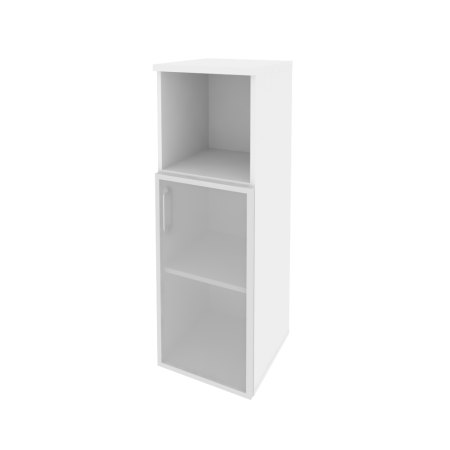 Onix Шкаф средний узкий правый O.SU-2.2 R (R) Белый Бриллиант 400*420*1207 Onix Шкаф средний узкий правый O.SU-2.2 R (R) Белый Бриллиант 400*420*1207