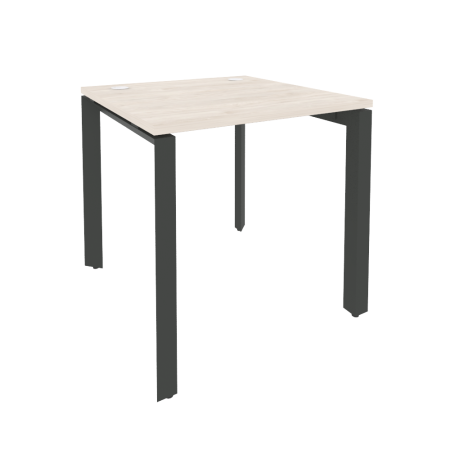 Onix Стол рабочий на П-образном м/к O.MP-SP-0.8 Денвер Светлый/Металл Антрацит 780*800*750 Onix Стол рабочий на П-образном м/к O.MP-SP-0.8 Денвер Светлый/Металл Антрацит 780*800*750