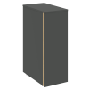 Onix Тумба 4 ящика завершающая, правая O.R-TV-4 (R) Тиквуд Светлый/Антрацит 436*767*1185 Onix Тумба 4 ящика завершающая, правая O.R-TV-4 (R) Тиквуд Светлый/Антрацит 436*767*1185