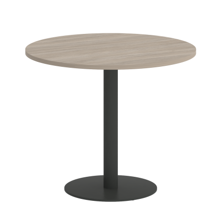Home Office Стол круглый VR.SP-5-90.1 Дуб Аттик/Металл Антрацит 900*900*753 Home Office Стол круглый VR.SP-5-90.1 Дуб Аттик/Металл Антрацит 900*900*753