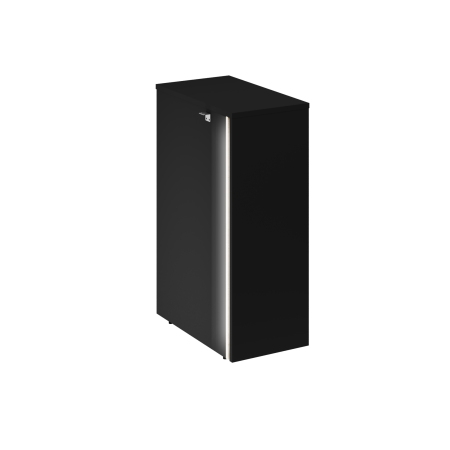 Onix Тумба с подсветкой 4 ящика завершающая, левая O.R-TV-4.S (L) Денвер Светлый/Антрацит 436*767*1185