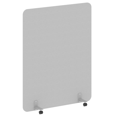 R-line Перегородка на металлических опорах, на роликах DP.R-140-180 Серый/Металл Серый 1400*18*1800 R-line Перегородка на металлических опорах, на роликах DP.R-140-180 Серый/Металл Серый 1400*18*1800