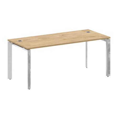 Onix Direct Lux Стол руководителя П-обр. м/к M-O.MP-SRR-5.8 Тиквуд Светлый/Нержавеющая Сталь/Хром 1780*800*750 Onix Direct Lux Стол руководителя П-обр. м/к M-O.MP-SRR-5.8 Тиквуд Светлый/Нержавеющая Сталь/Хром 1780*800*750