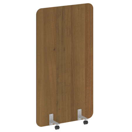 R-line Перегородка на металлических опорах, на роликах DP.R-100-180 Орех Гварнери/Металл Серый 1000*18*1800 R-line Перегородка на металлических опорах, на роликах DP.R-100-180 Орех Гварнери/Металл Серый 1000*18*1800