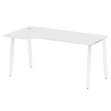 Metal System Стол криволинейный левый на А-образном м/к БА.СА-1 (L) Белый/Металл Белый 1600*900*750 Metal System Стол криволинейный левый на А-образном м/к БА.СА-1 (L) Белый/Металл Белый 1600*900*750