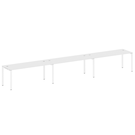 Metal System Рабочая станция на 3 места на П-образном м/к БП.СМ-3.5 Белый/Металл Белый 5400*720*750 Metal System Рабочая станция на 3 места на П-образном м/к БП.СМ-3.5 Белый/Металл Белый 5400*720*750