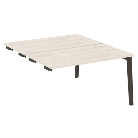 Onix Wood Стол-приставка двойной OW.D.SPR-3.8 Денвер Светлый/Дуб Темный/Металл Антрацит 1380*1635*750 Onix Wood Стол-приставка двойной OW.D.SPR-3.8 Денвер Светлый/Дуб Темный/Металл Антрацит 1380*1635*750